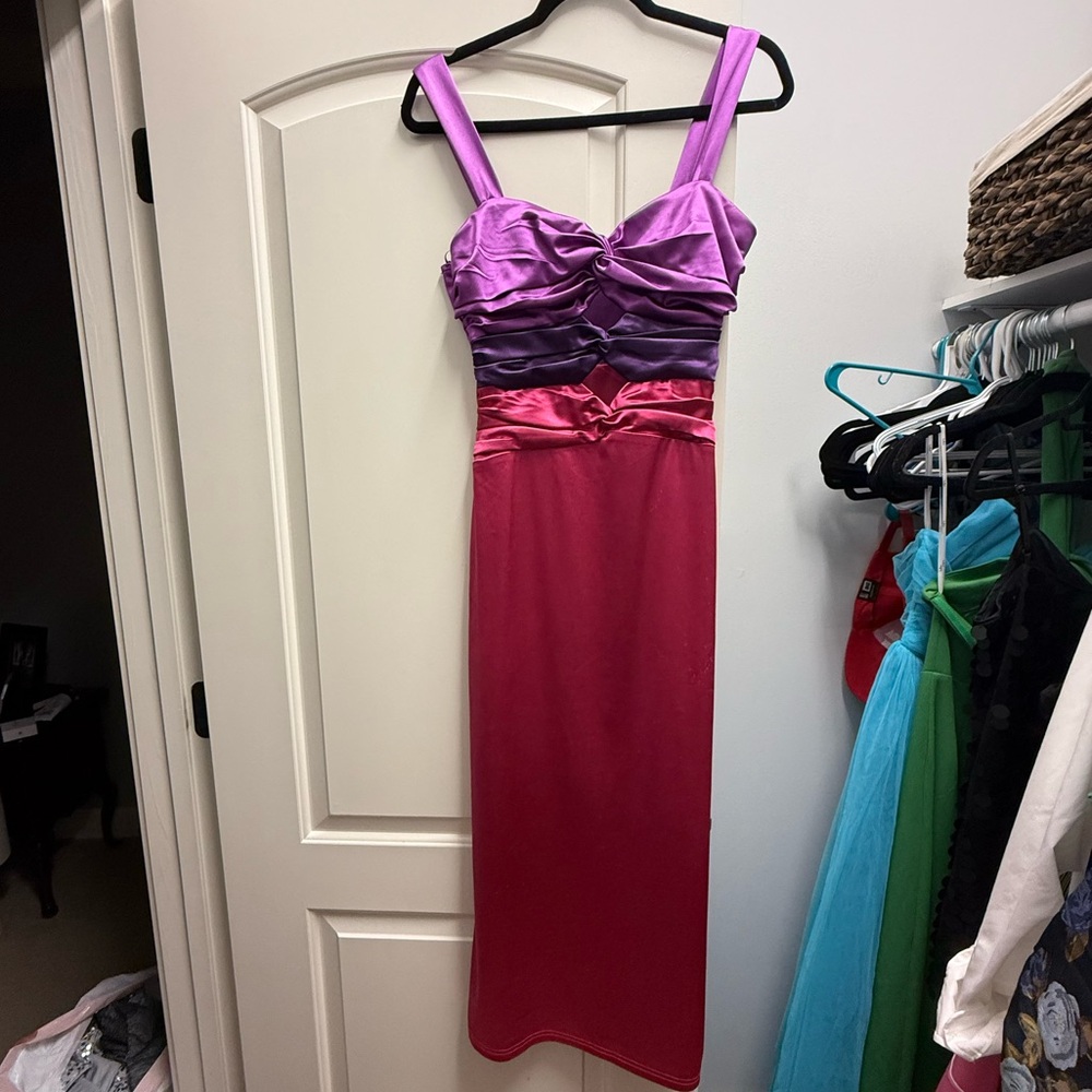 Vestique midi semis formal dress size M